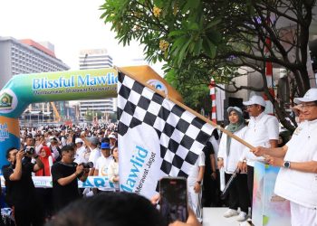 1.000 Peserta Ikuti Funwalk CFD, Menag Ajak Warga Rayakan Maulid dengan Toleransi