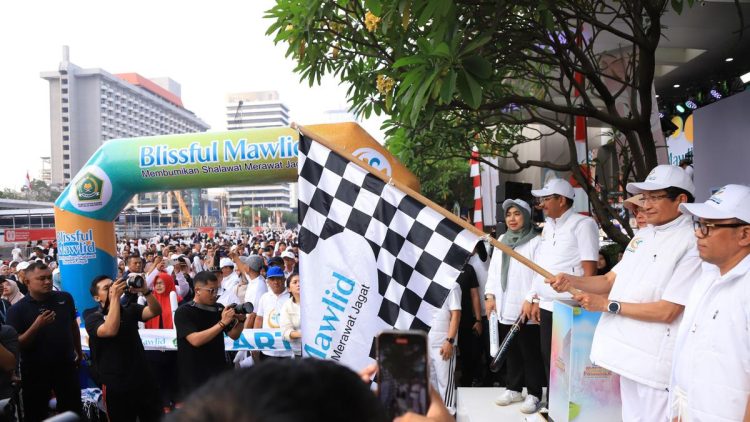1.000 Peserta Ikuti Funwalk CFD, Menag Ajak Warga Rayakan Maulid dengan Toleransi
