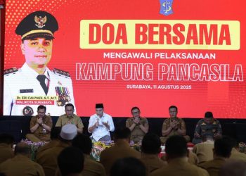 Pemkot Surabaya Luncurkan 1.360 Kampung Pancasila untuk Tingkatkan Gotong Royong dan Kesejahteraan