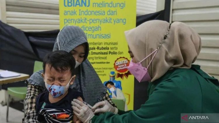 Edukasi Masyarakat untuk Menekan Kasus Campak di Cengkareng oleh Sudin Kesehatan Jakbar