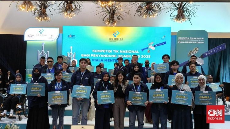 Kompetisi Piala Menkomdigi 2025 Diikuti 2600 Penyandang Disabilitas