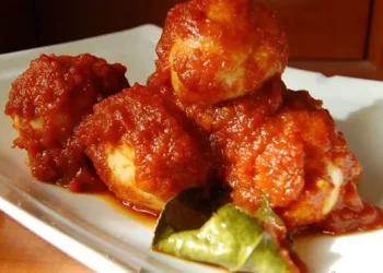 Resep Telur Bali Meresap Hingga Putih Telur Tanpa Ungkep Berjam-Jam