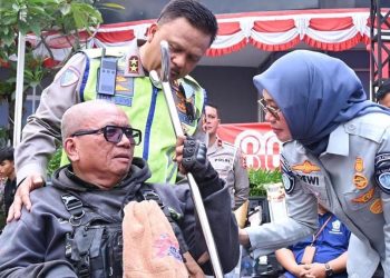Jasa Raharja Ajak Tertib Berlalu Lintas dalam Acara Polantas Retrospeksi
