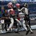 Ragam Aksi Menarik Robot di Olimpiade Humanoid Pertama di China