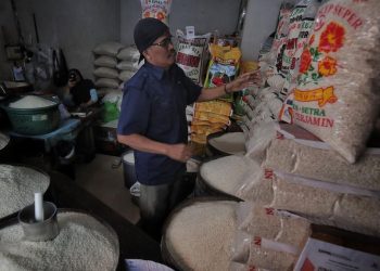 Harga Beras di Penggilingan dan Eceran Meningkat pada Agustus