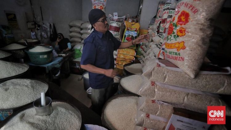 Harga Beras di Penggilingan dan Eceran Meningkat pada Agustus