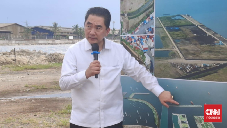 Asal Mula Proyek Tanggul Beton di Laut Cilincing Menurut Bos KCN