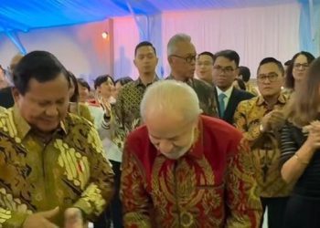 Momen Prabowo dan Presiden Brasil Rayakan Ulang Tahun Bersama di Istana