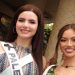 Promosi Miss Universe 2025, Sanly Liu Wakil Indonesia Berfoto Bersama Miss Palestina
