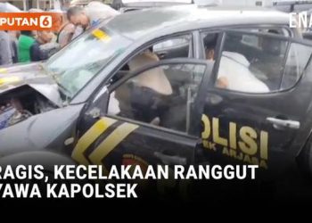 Mobil Patroli Tabrak Pohon, Kapolsek Arjasa Wafat