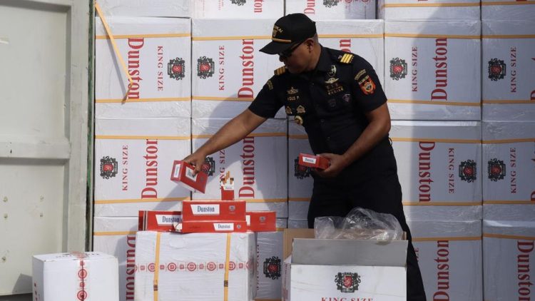 Bea Cukai Tindak 1 Miliar Batang Rokok Ilegal