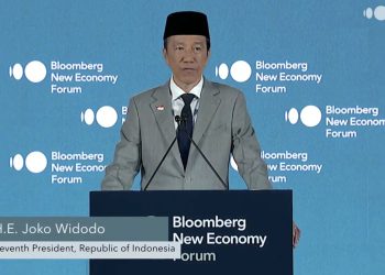 Warisan Infrastruktur Jokowi di Forum Bloomberg Singapura