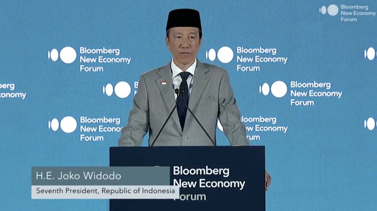 Warisan Infrastruktur Jokowi di Forum Bloomberg Singapura