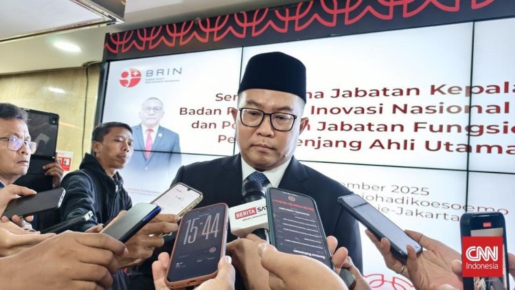 Kepala BRIN Baru Bahas Sinergi dengan Danantara dan Tujuannya