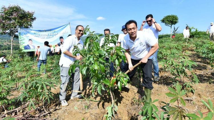Hijaukan Hulu, Penanaman Ratusan Pohon Produktif di Bogor