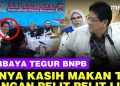 Celetuk Purbaya Tegur BNPB Jangan Pelit-Pelit kepada TNI