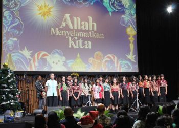 Khidmat Suasana Doa Bersama dan Perayaan Natal 2025 di Emtek