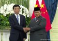 Prabowo Diterima Ketua MPR China di Istana Merdeka
