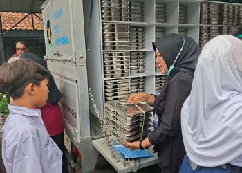 Program MBG di SMPN 01 Tamansari Bogor, Menu Beragam dan Penuhi Gizi Seimbang