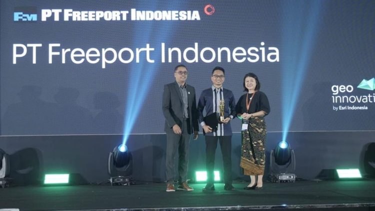 Freeport Raih GeoInnovation Award Berkat Inovasi Geospasial