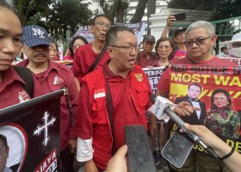 Korban Wanaartha Lakukan Aksi di Kedubes AS dan Kementerian Luar Negeri, Berikut Tuntutannya