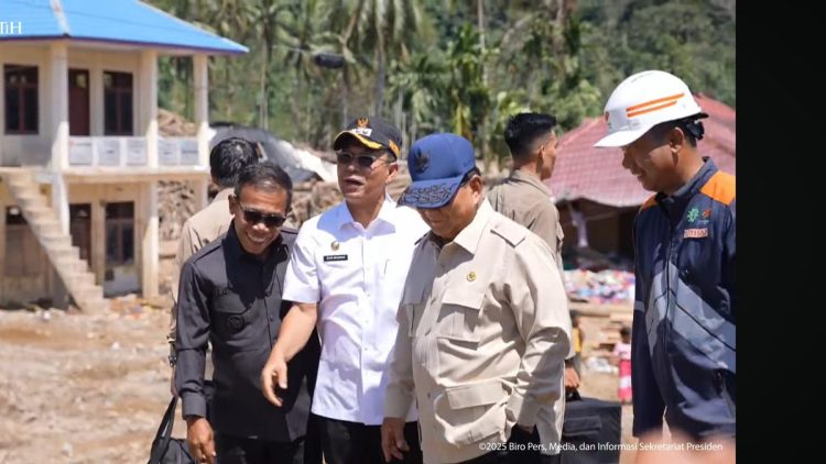 Prabowo Sebut Pihak Swasta Ingin Manfaatkan Lumpur Bekas Banjir Sumatera Jika Ada yang Mau Beli