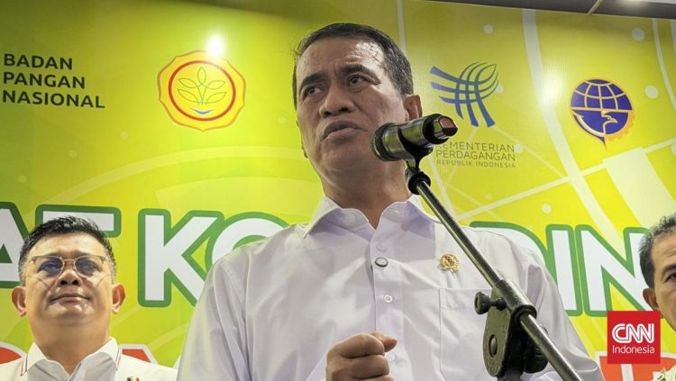 Amran Ancam Cabut Izin Importir Sapi Penyebab Pedagang Mogok