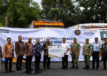 Dukungan Bank untuk Kemhan Membangun 5 Jembatan Bailey demi Konektivitas