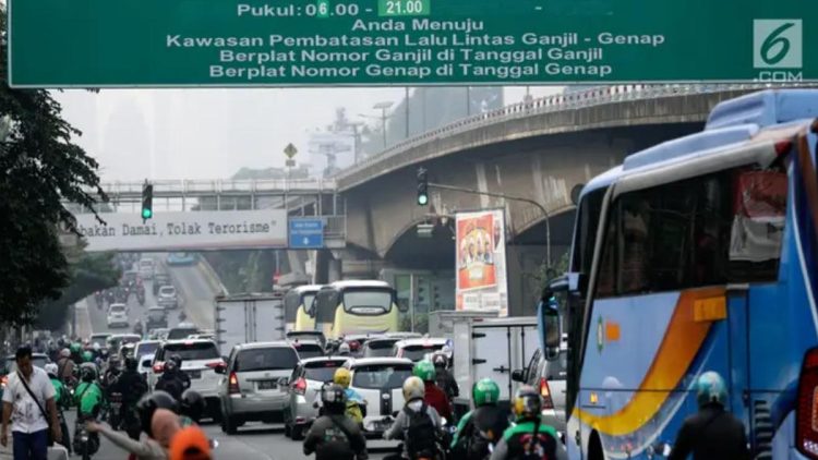 Ganjil Genap Hari Ini Ditiadakan di Jakarta Pengendara Dapat Melintas Bebas