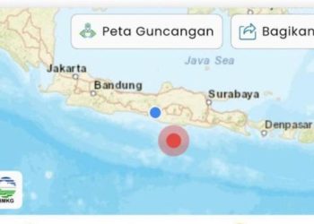 Gempa 6,4 M Mengguncang Pacitan Jatim Jumat Malam 6 Februari 2026, BMKG Tak Berpotensi Tsunami